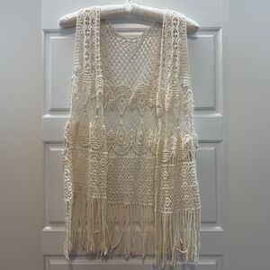 Crochet Cover up, sz med/lg